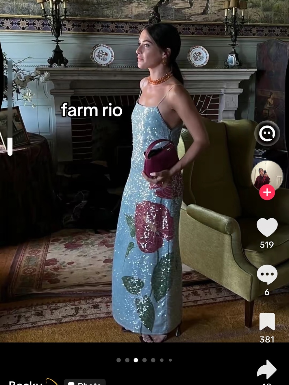 FARM Rio Anthurium Dress - Picture 8 of 9